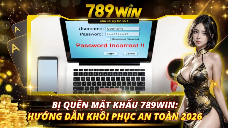 Bị Quên Mật Khẩu 789Win