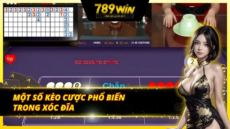 Một số kèo cược phổ biến trong xóc đĩa